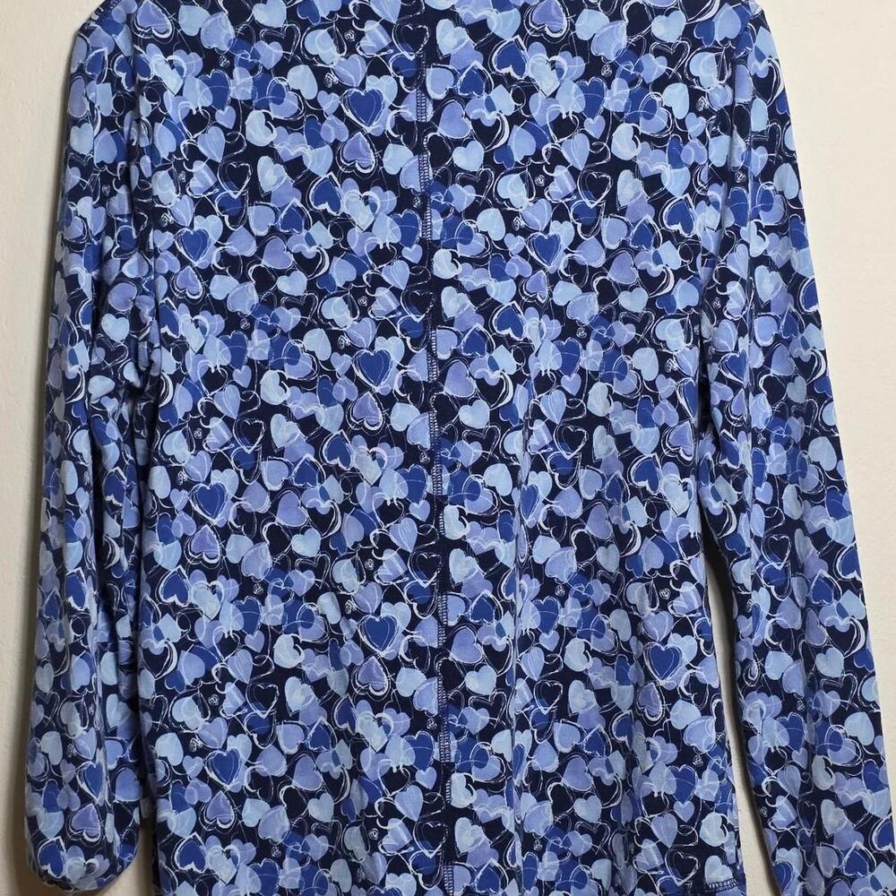 Talbots Women's Blue Sweatshirt - Picture 2 of 3